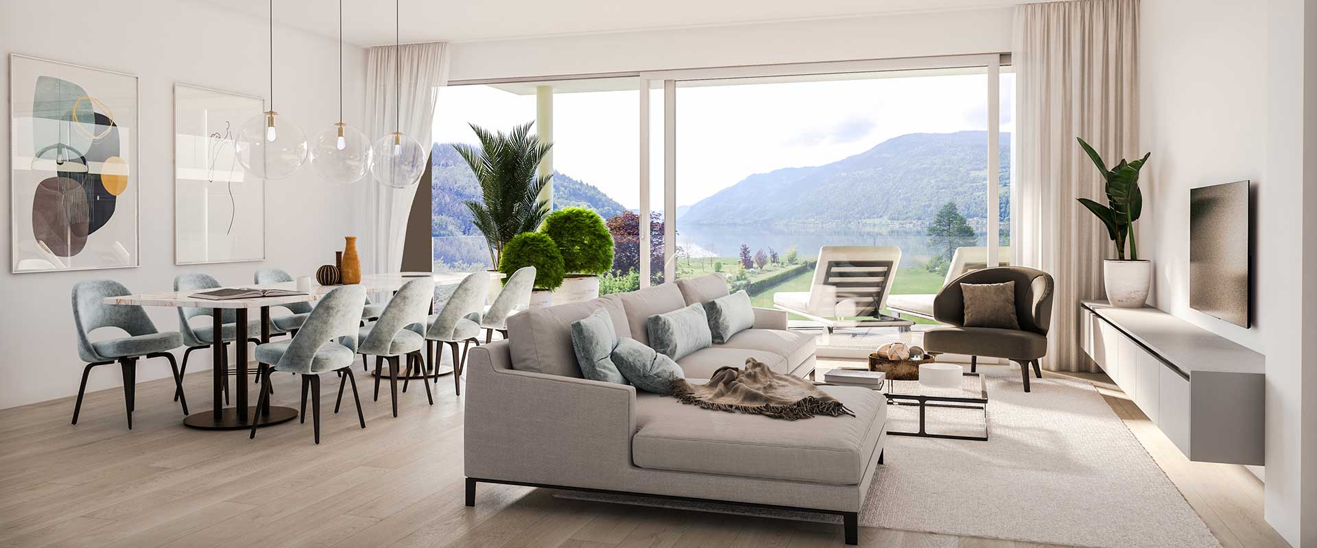The Lakes Ostriach Wohnraum